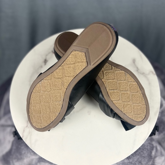 Sugar Girls Bow Tie BallerinaLeather Memory Foam Flats SZ 6 : NWOT - Picture 6 of 7